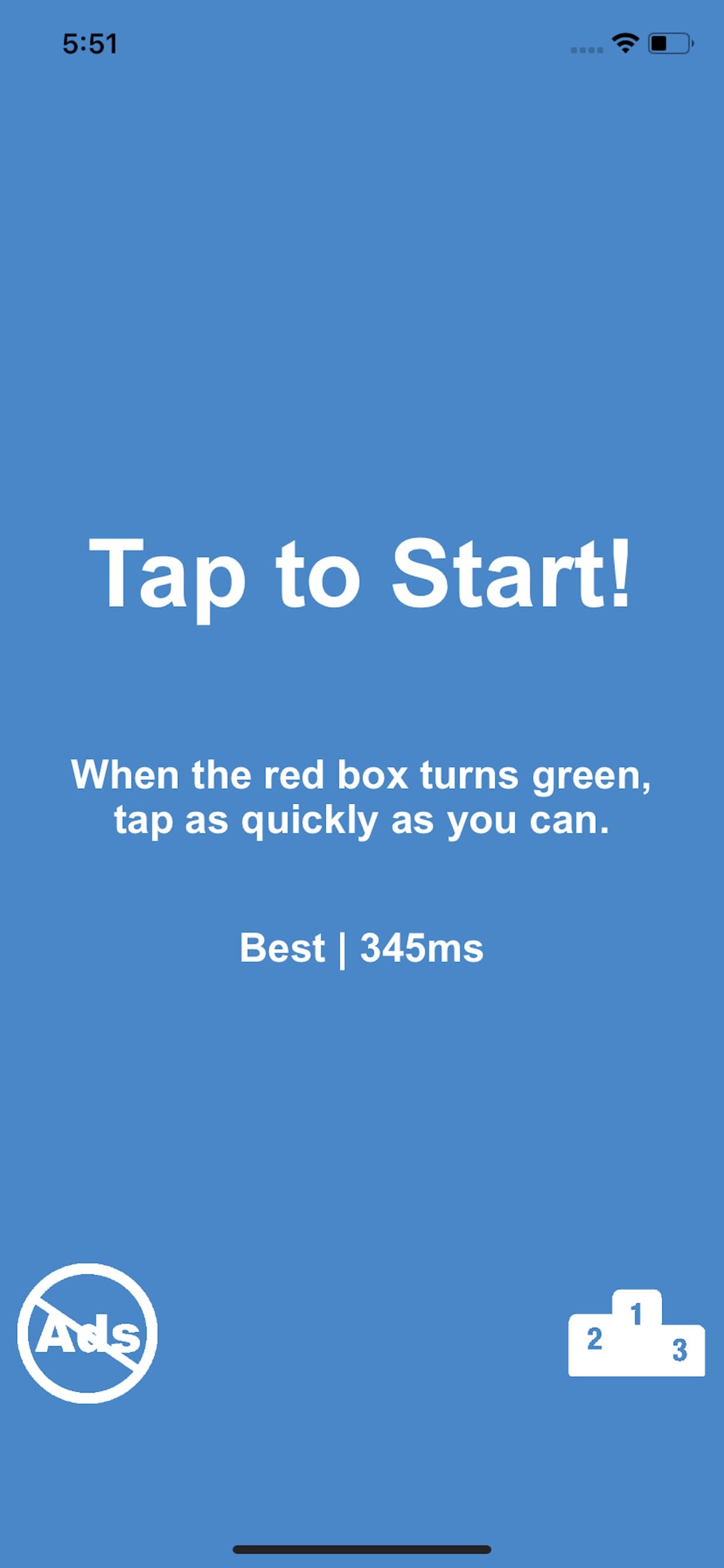 Reaction Speed Reflex Trainer screenshot 1 - screenshot