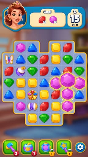 Royal Jewel - Match 3 Decor screenshot 7 - screenshot