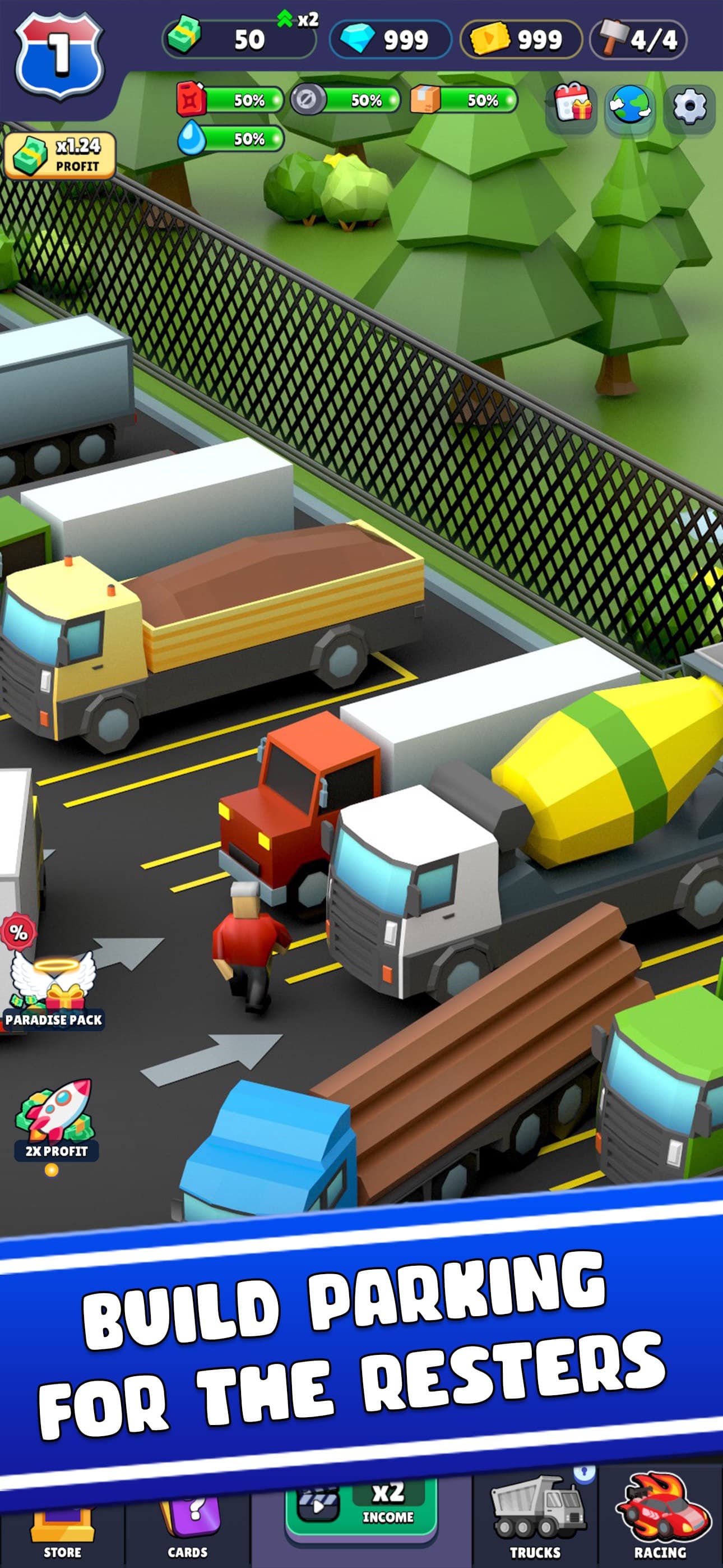 Rest Stop Tycoon Idle Games screenshot 3 - screenshot