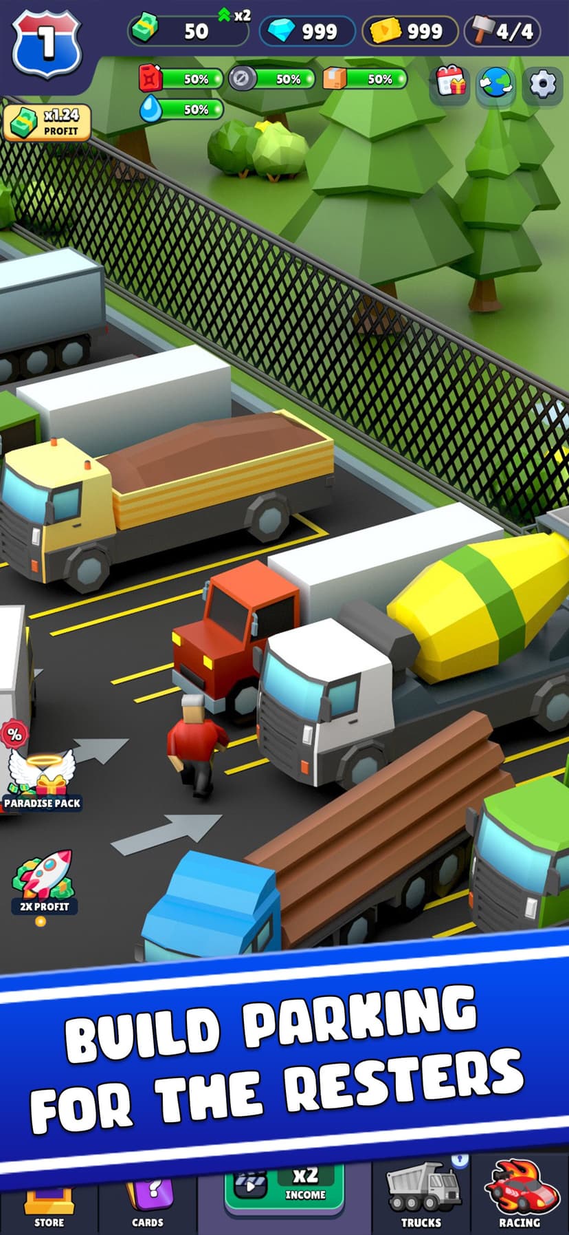 Rest Stop Tycoon Idle Games screenshot 3 - screenshot