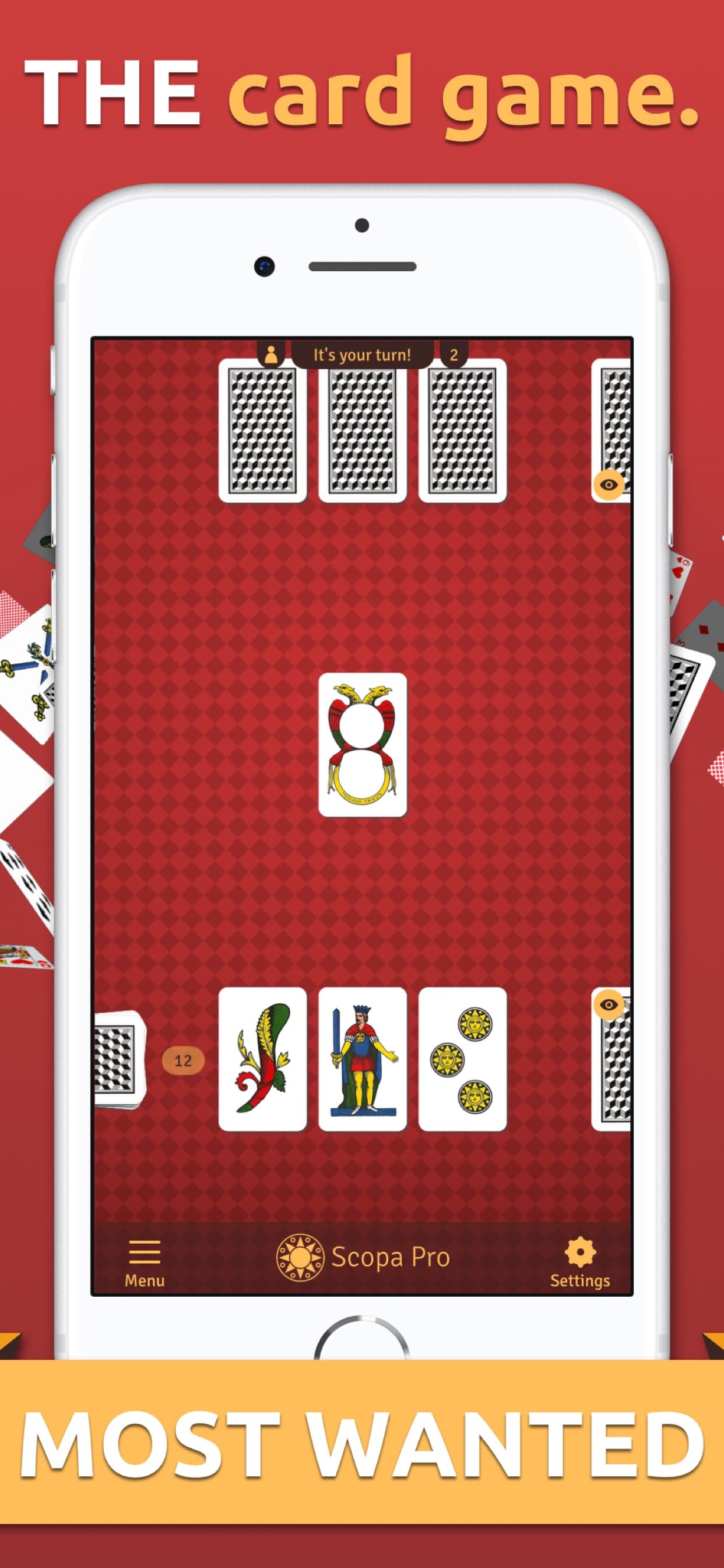 Scopa Pro - THE card game screenshot 1 - screenshot