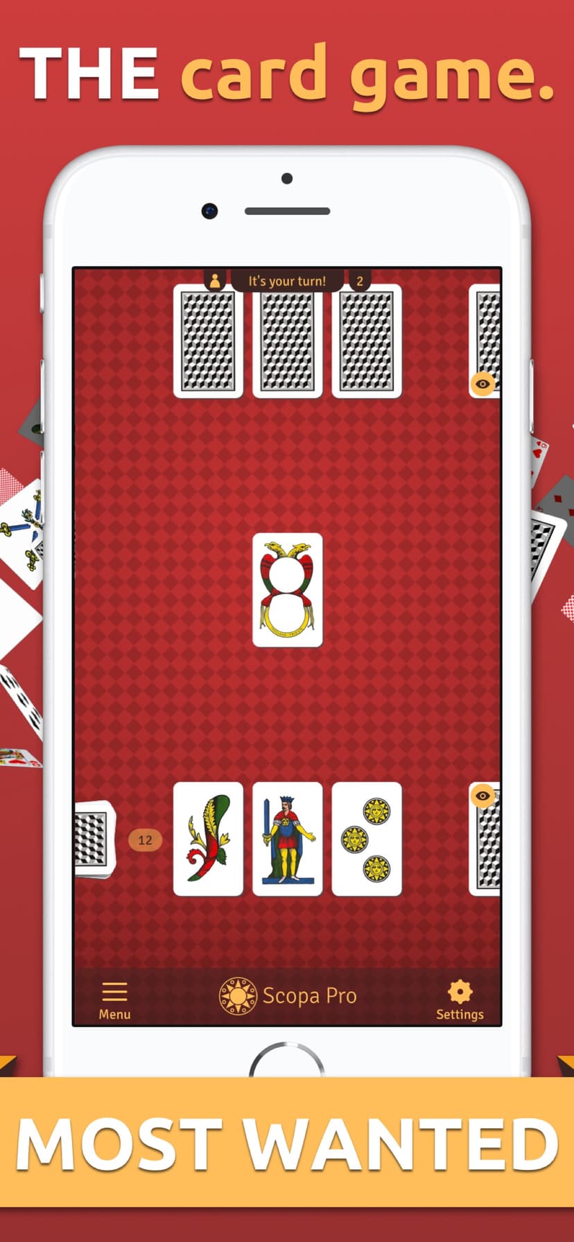 Scopa Pro - THE card game screenshot 1 - screenshot