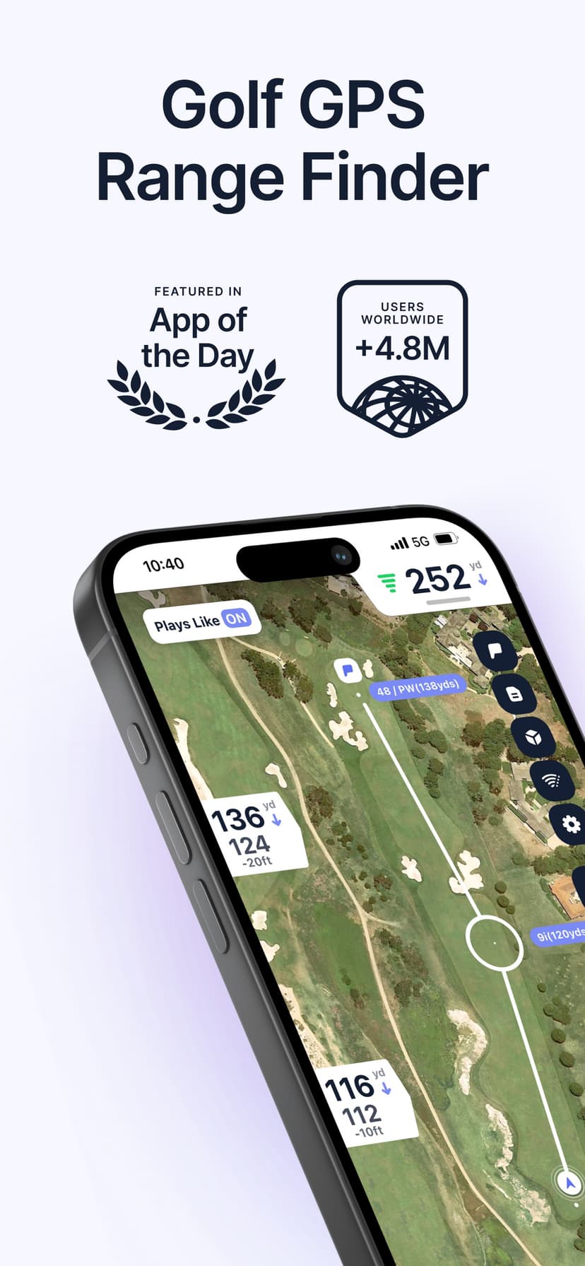 Hole19: Golf GPS Range Finder screenshot 1 - screenshot