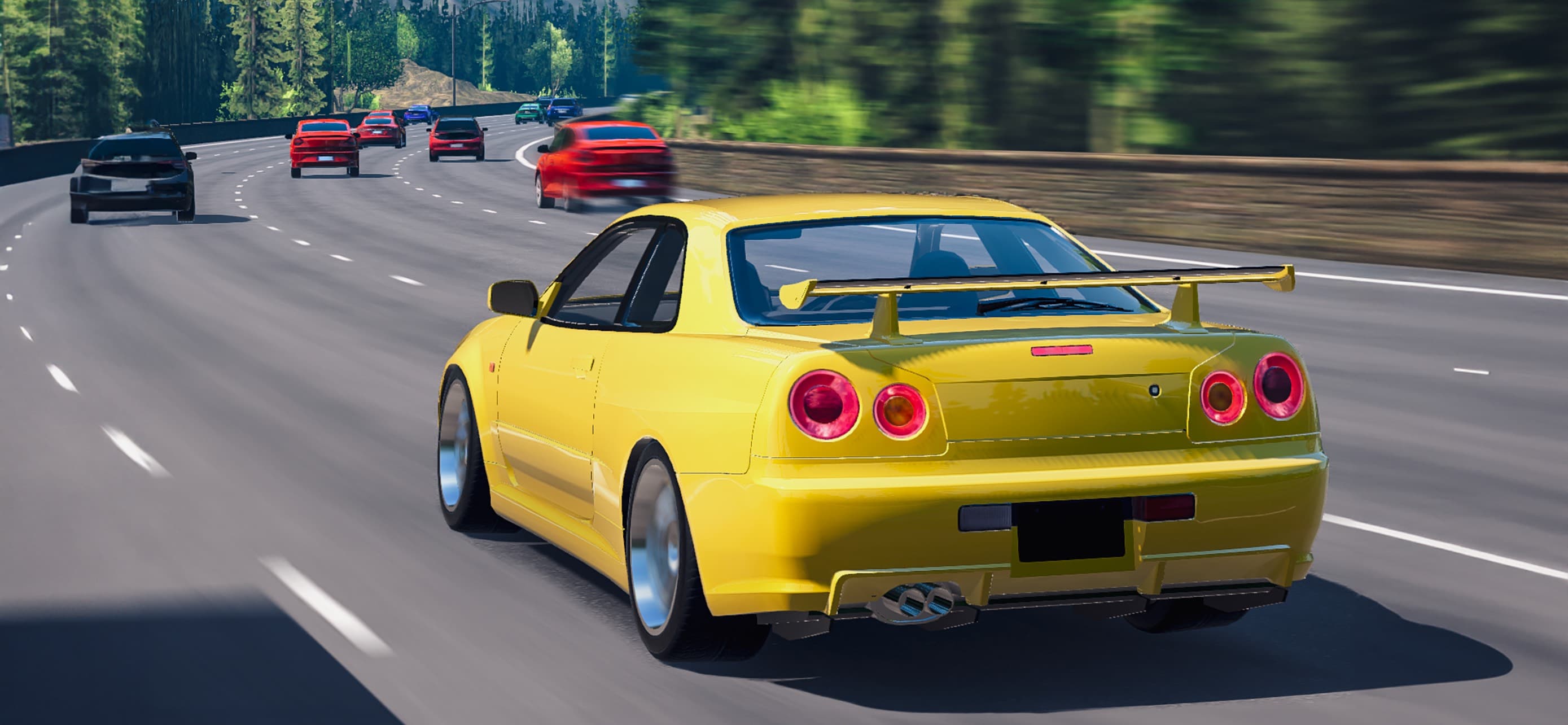 Highway Car Traffic Battle screenshot 8 - screenshot