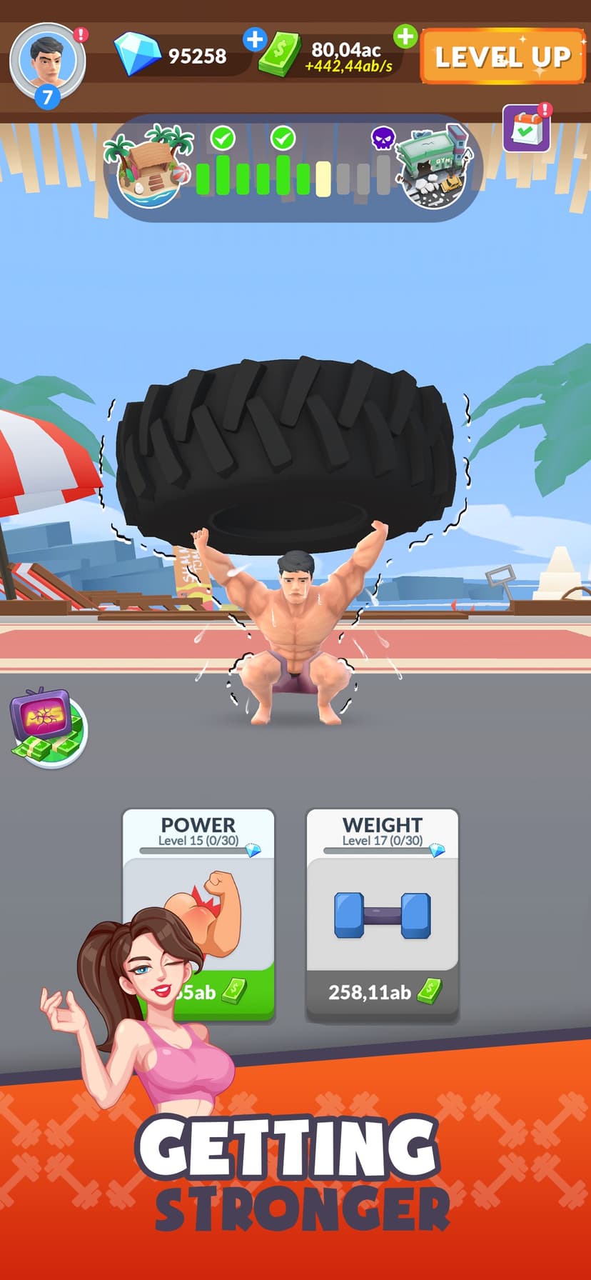 Idle Gym Life: Muscle Clicker screenshot 4 - screenshot