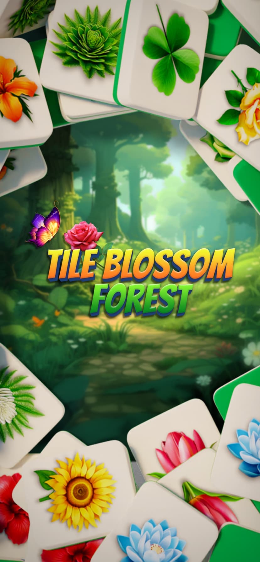 Tile Blossom Forest: Triple 3D screenshot 1 - screenshot