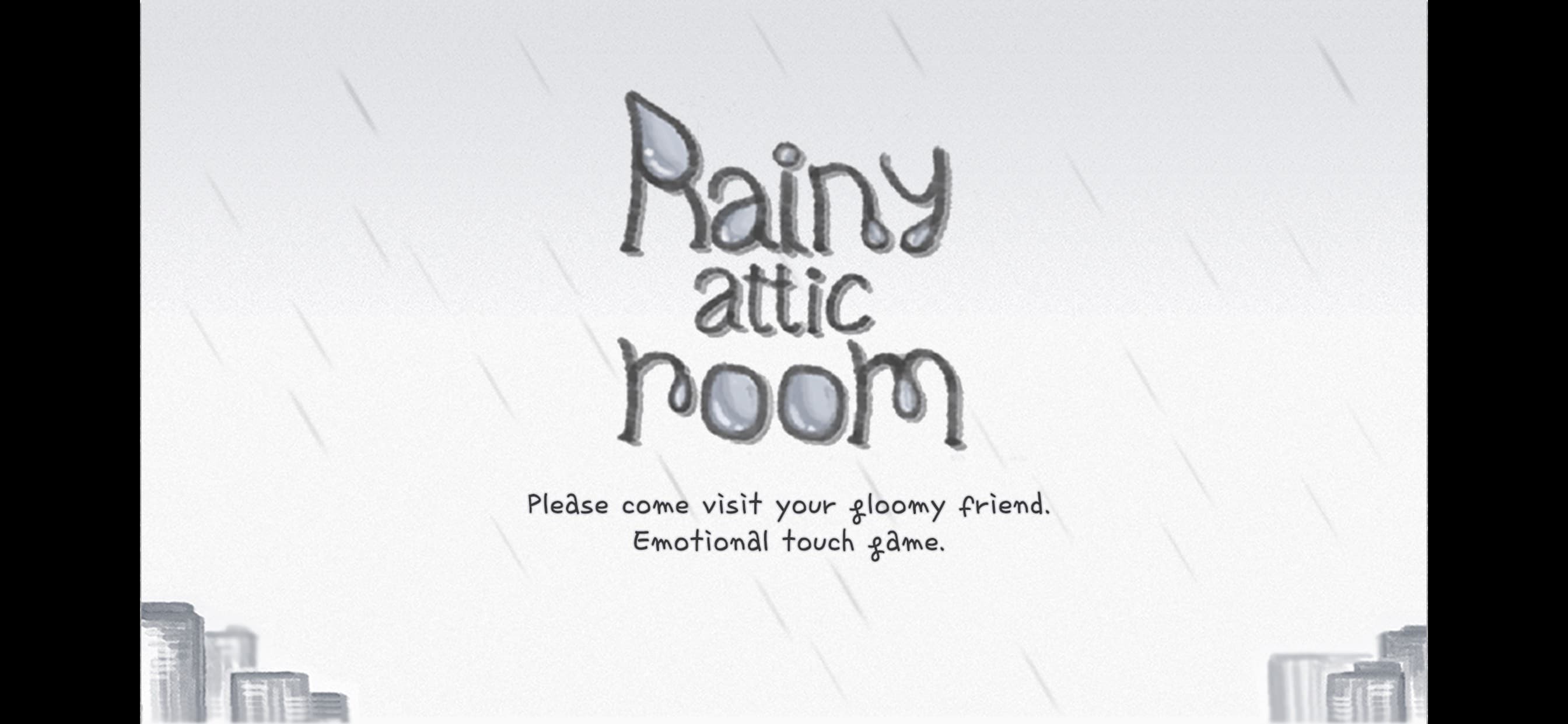 Rainy attic room screenshot 1 - screenshot