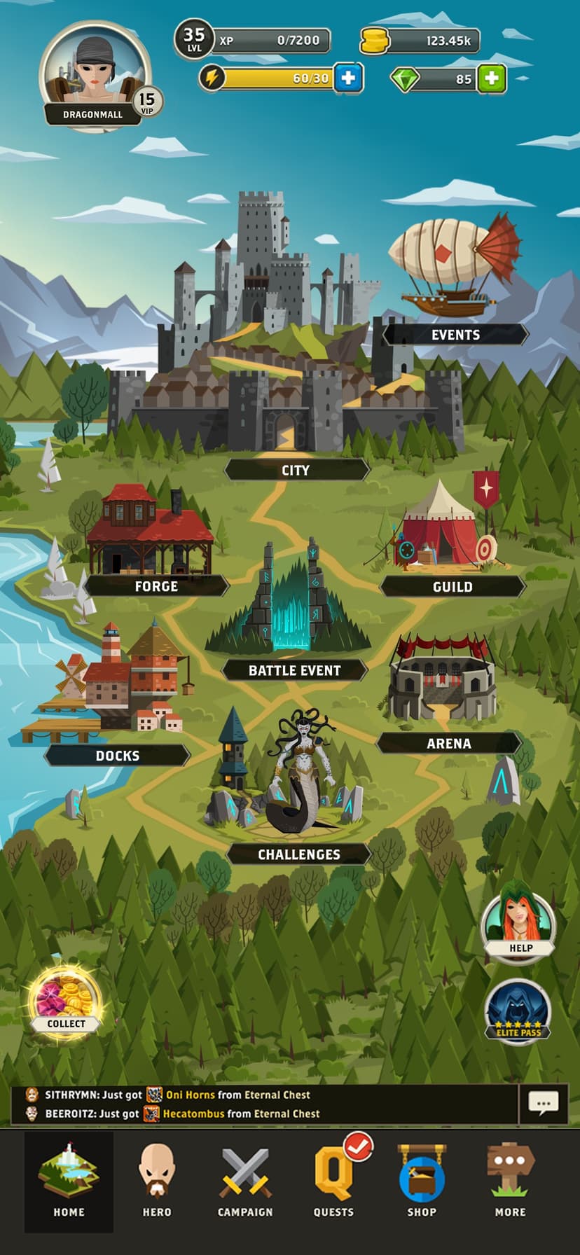 Questland: Turn Based RPG screenshot 5 - screenshot