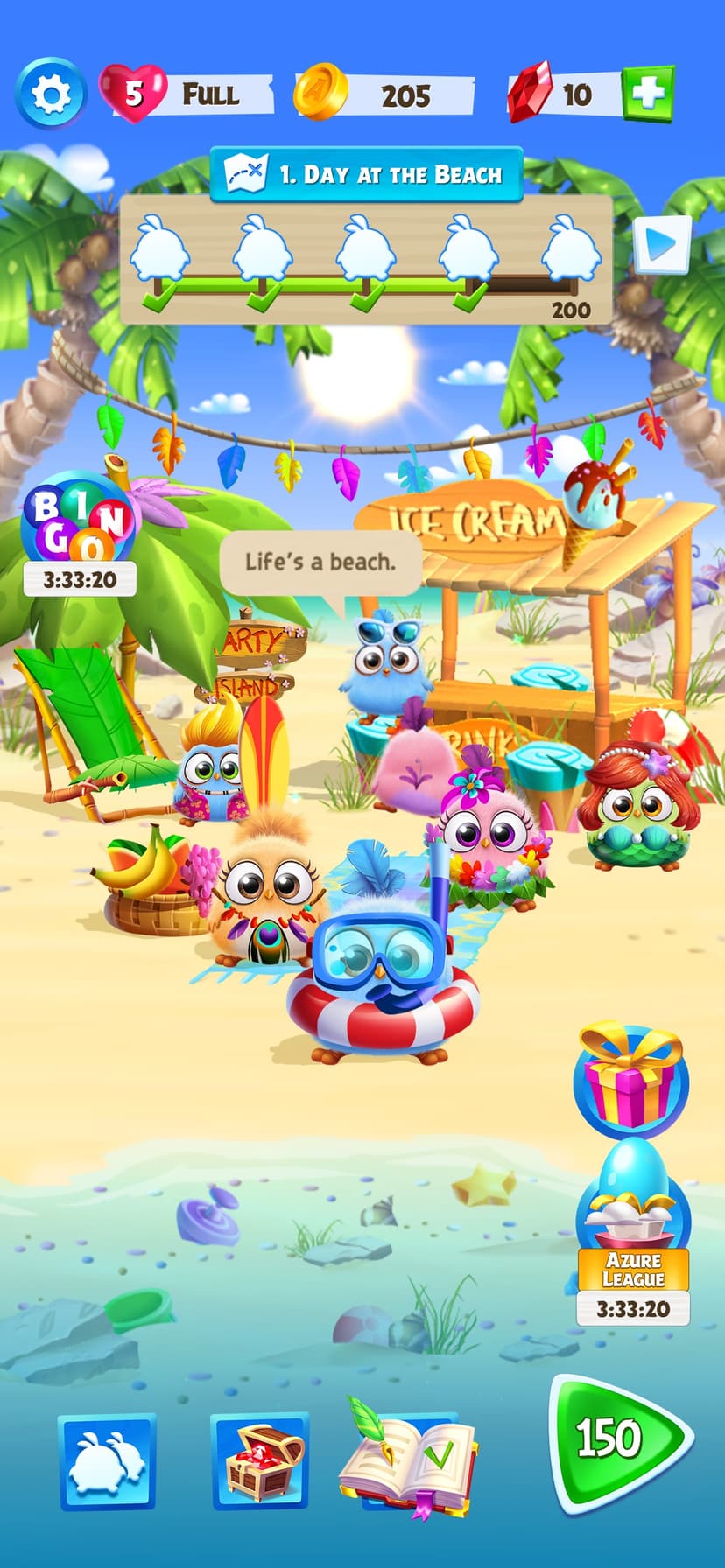 Angry Birds Match 3 screenshot 1 - screenshot