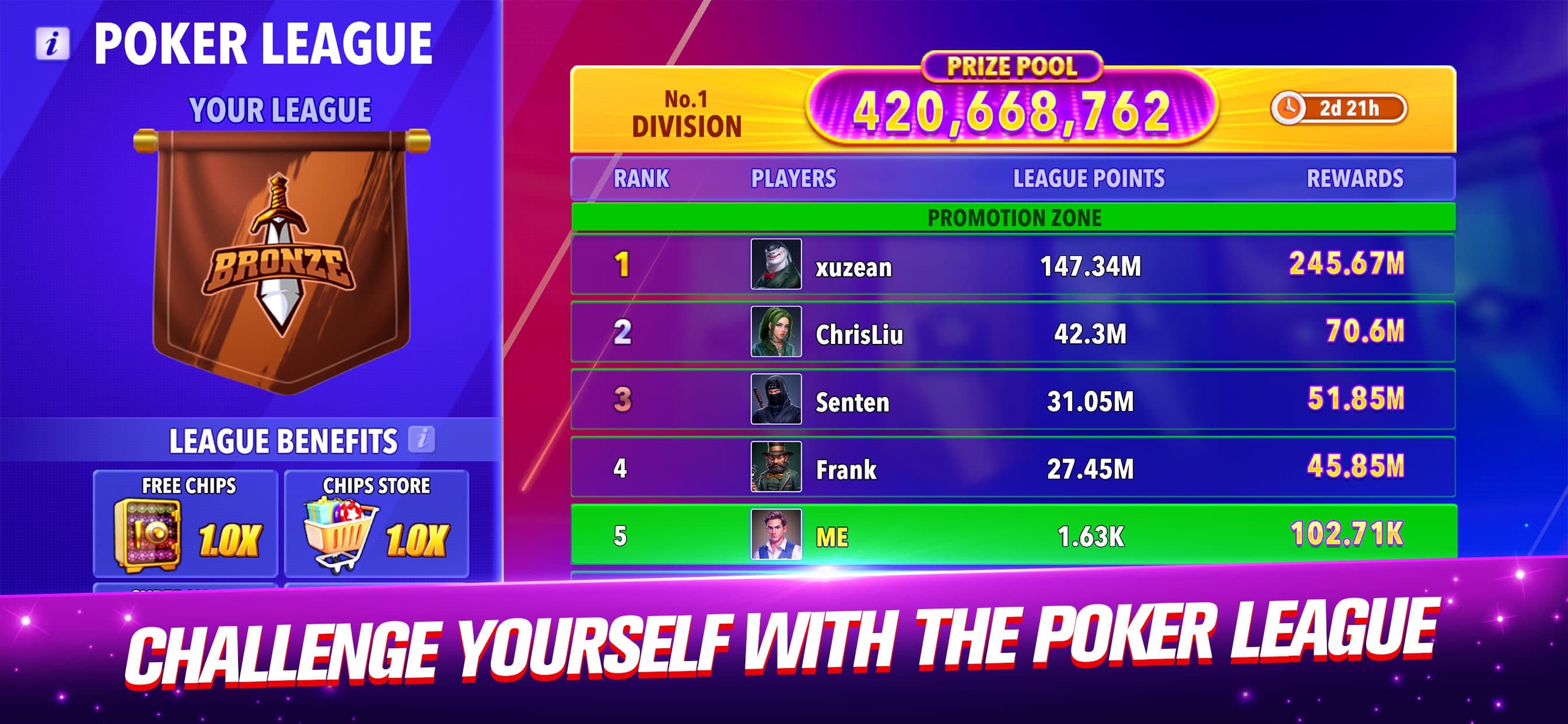 Poker Frenzy - Texas Holdem screenshot 6 - screenshot