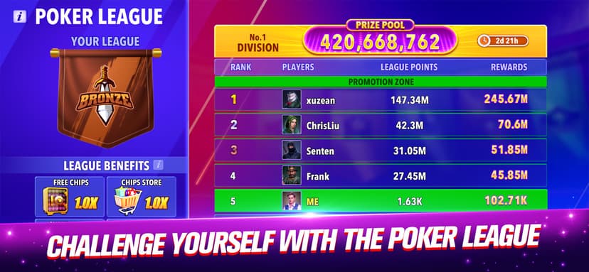 Poker Frenzy - Texas Holdem screenshot 6 - screenshot