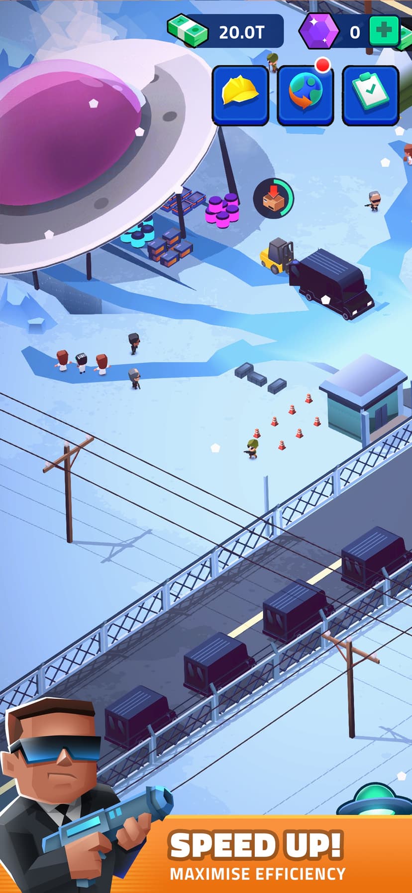 Idle Area 51 screenshot 3 - screenshot