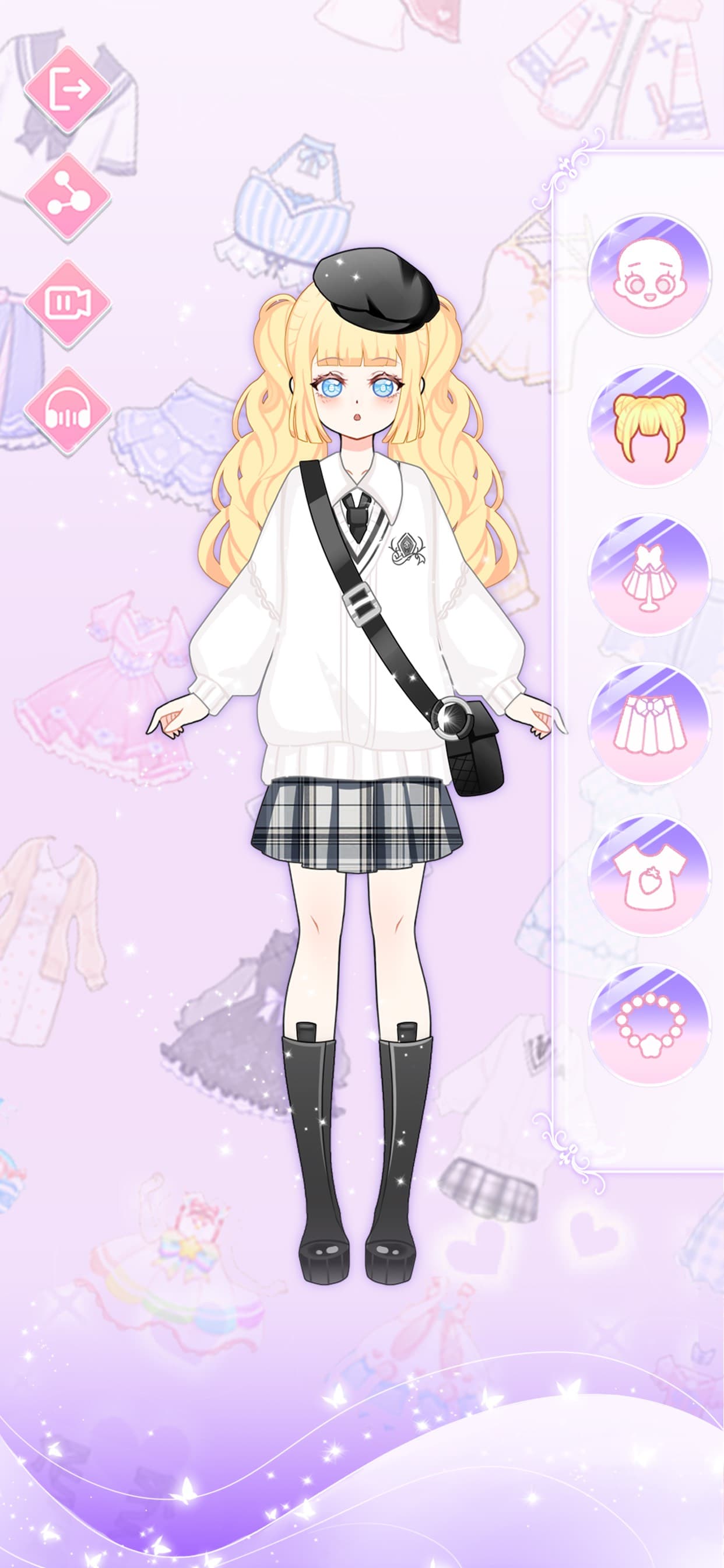 Anime Princess Dress Up Game screenshot 2 - screenshot