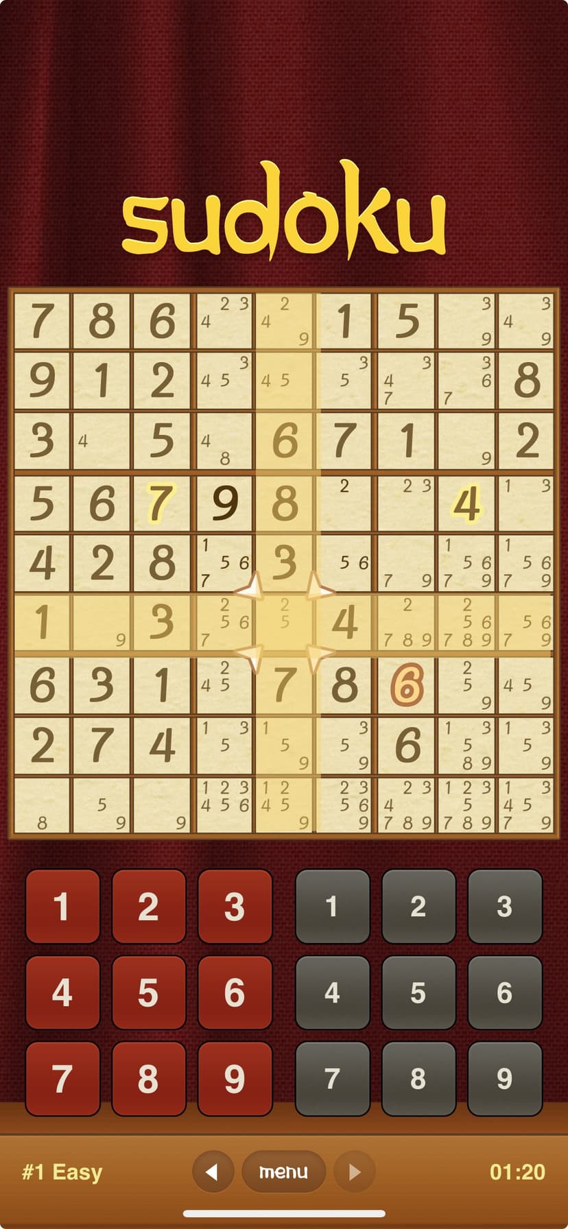 Sudoku・ screenshot 1 - screenshot