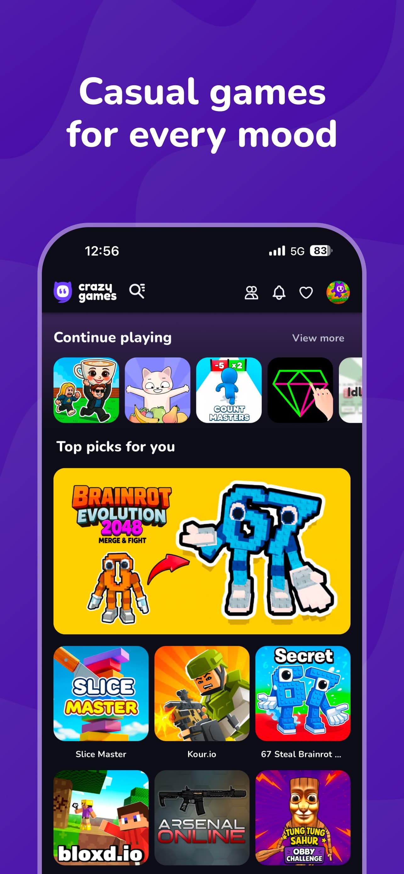 CrazyGames: Play 1500+ Games screenshot 3 - screenshot
