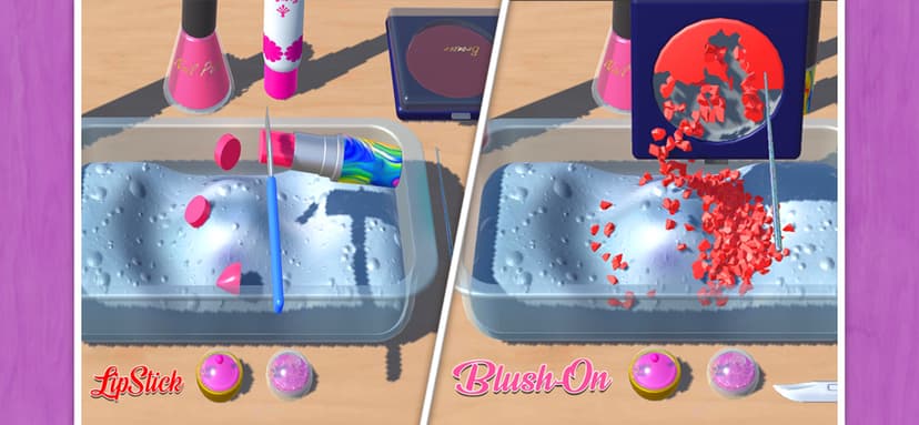 Makeup Slime Game! Relaxation screenshot 5 - screenshot