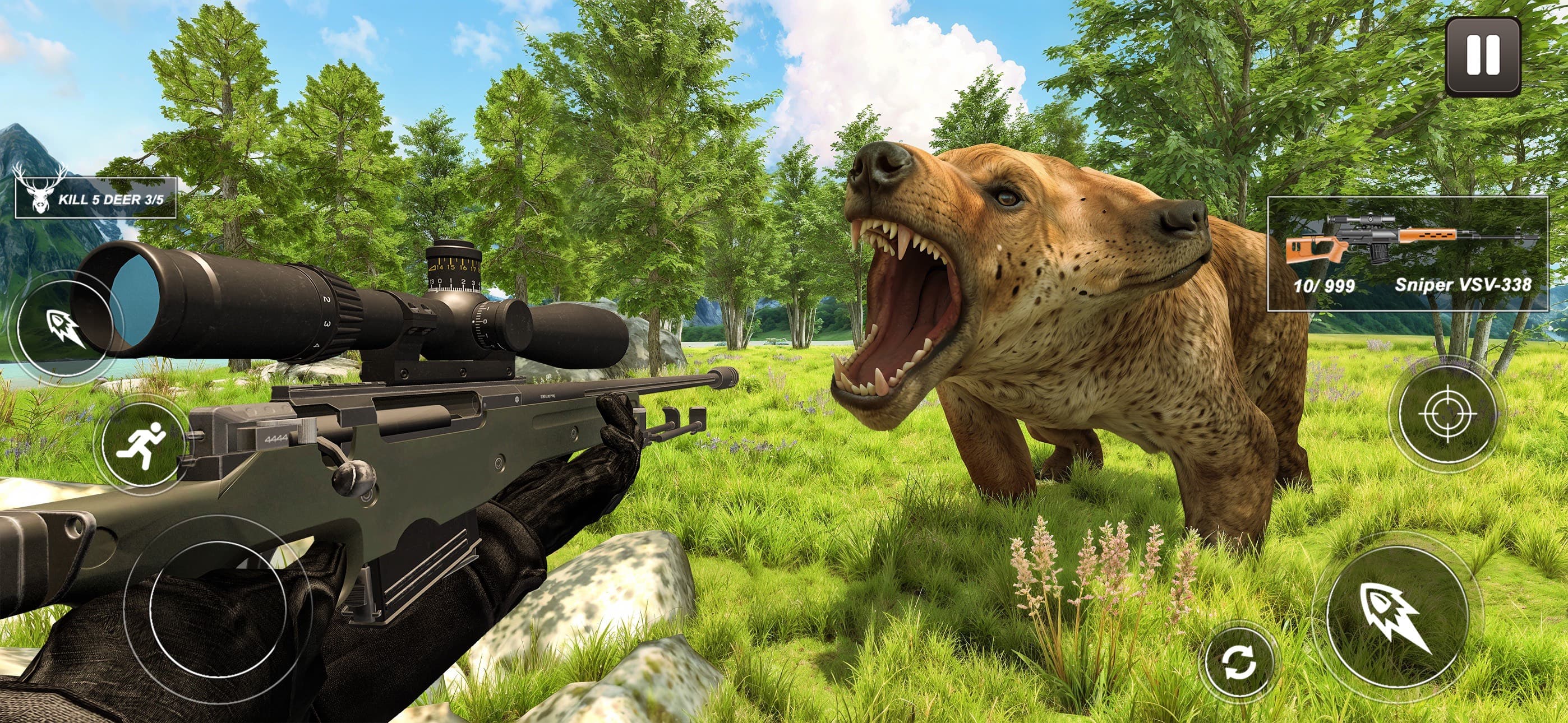 Wild Deer Hunter Hunting Games screenshot 1 - screenshot