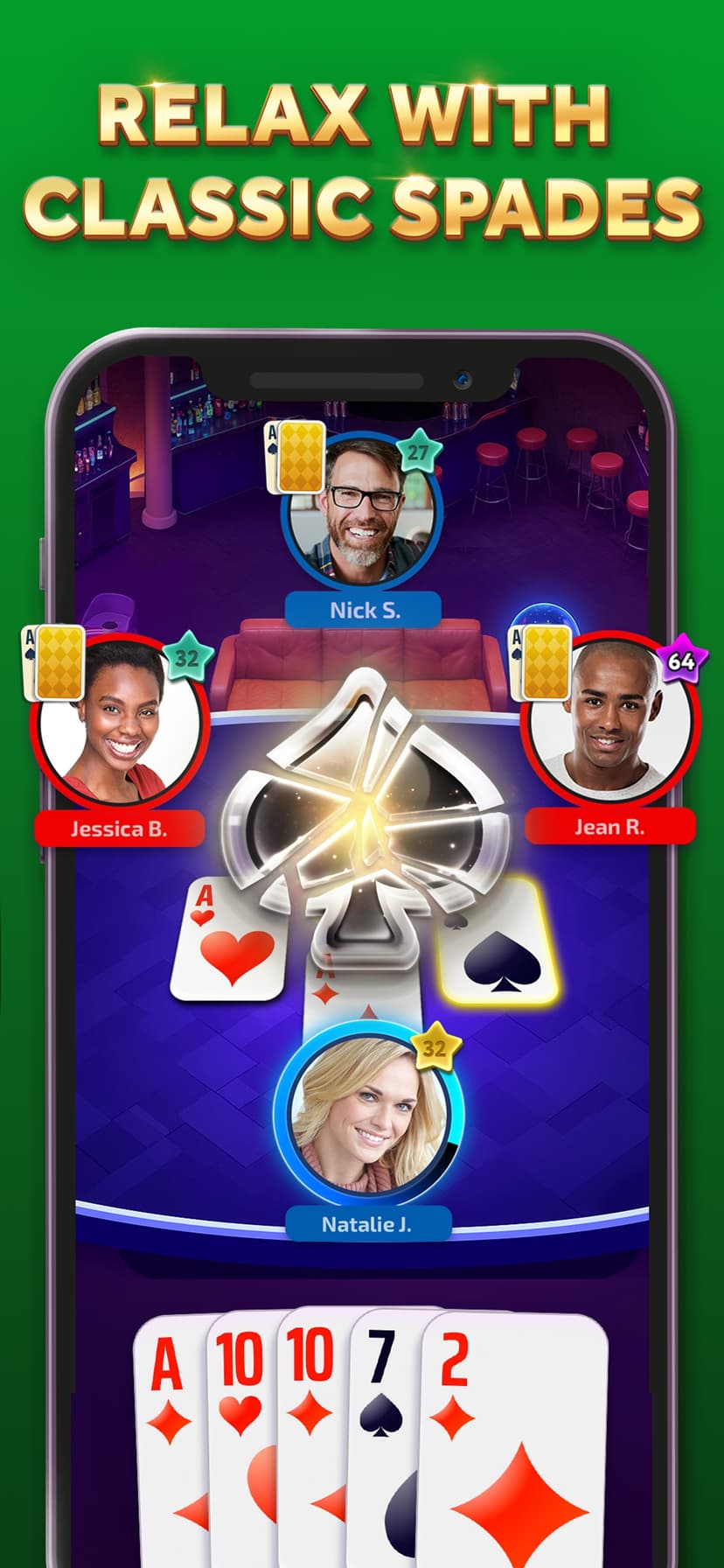 Spades Online: Card Games screenshot 2 - screenshot