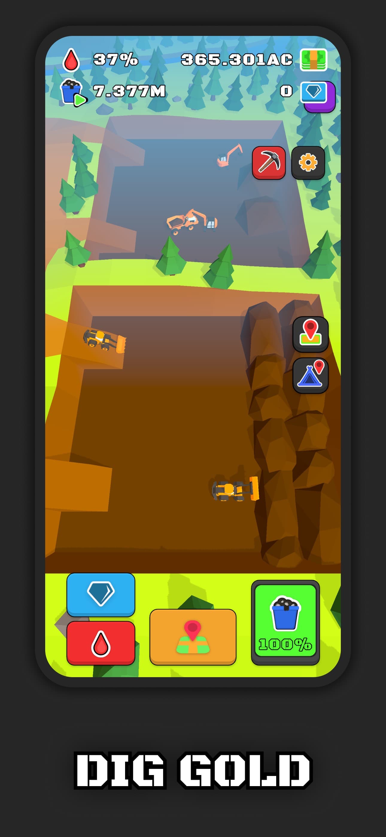 Gold Rush: Gold Valley screenshot 2 - screenshot