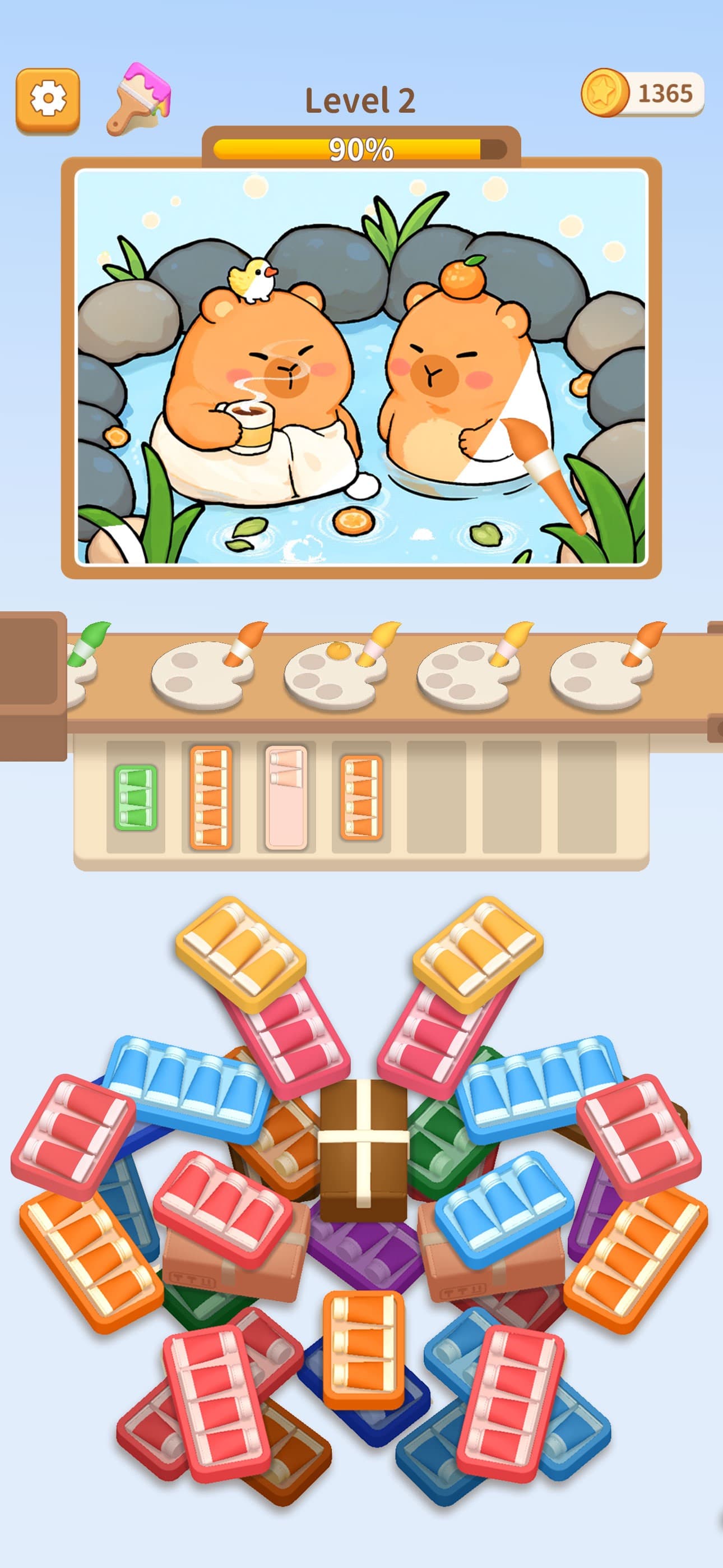 Painting Sort: Color Match Art screenshot 1 - screenshot
