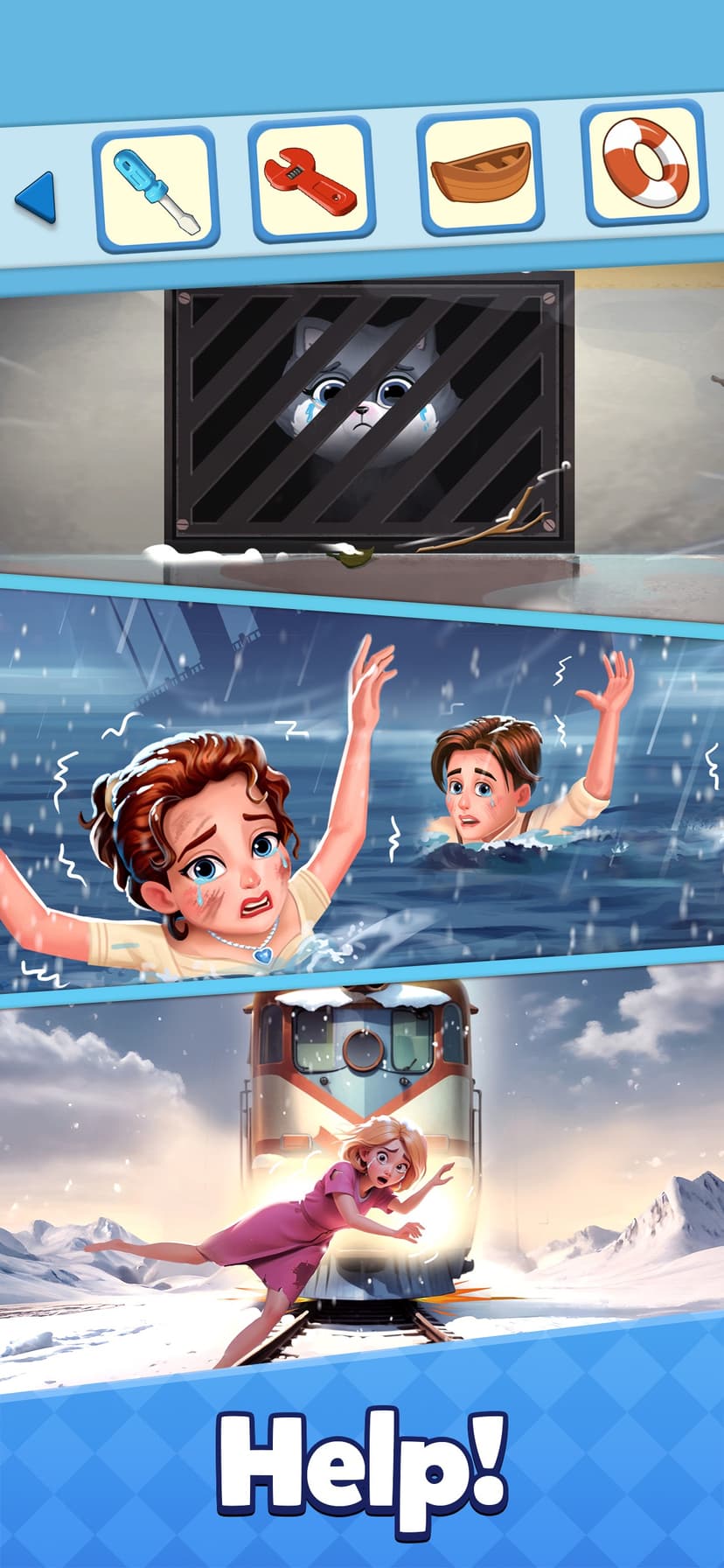 Tap Hexa: Family Story Puzzle screenshot 1 - screenshot