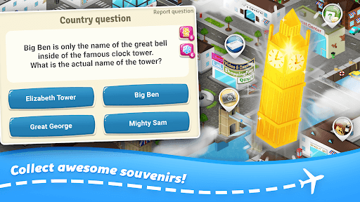 Backpacker™ Travel Quiz Trivia screenshot 1 - screenshot