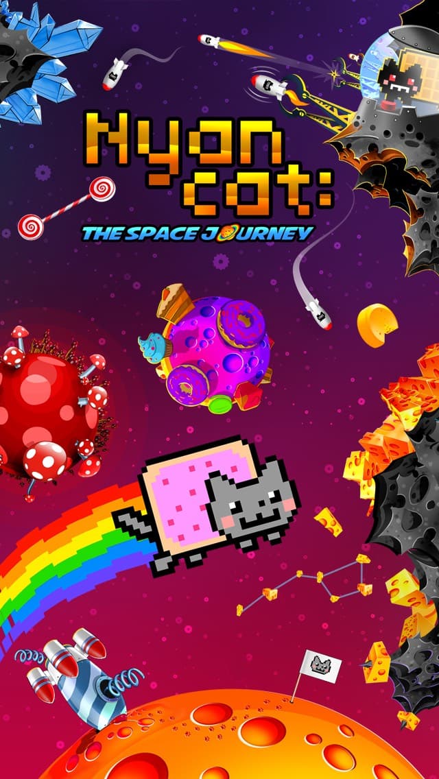 Nyan Cat: The Space Journey screenshot 1 - screenshot