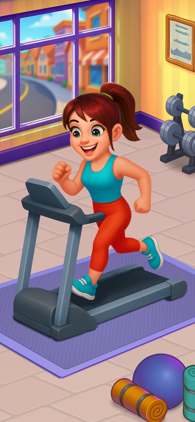 Happy Fitness: Gym Game screenshot 3 - screenshot