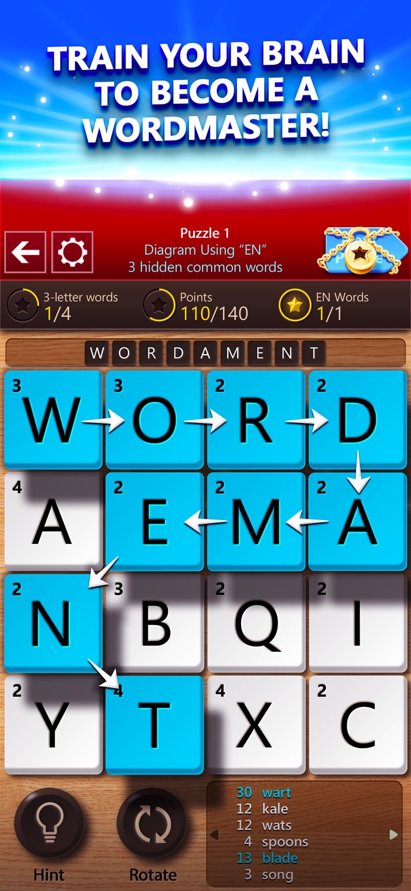 Microsoft Wordament screenshot 1 - screenshot