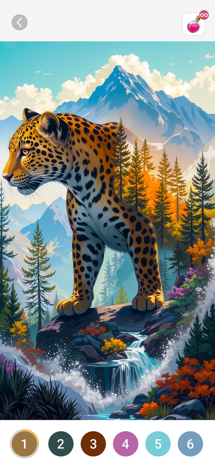 Fantasy Color by Numbers screenshot 2 - screenshot