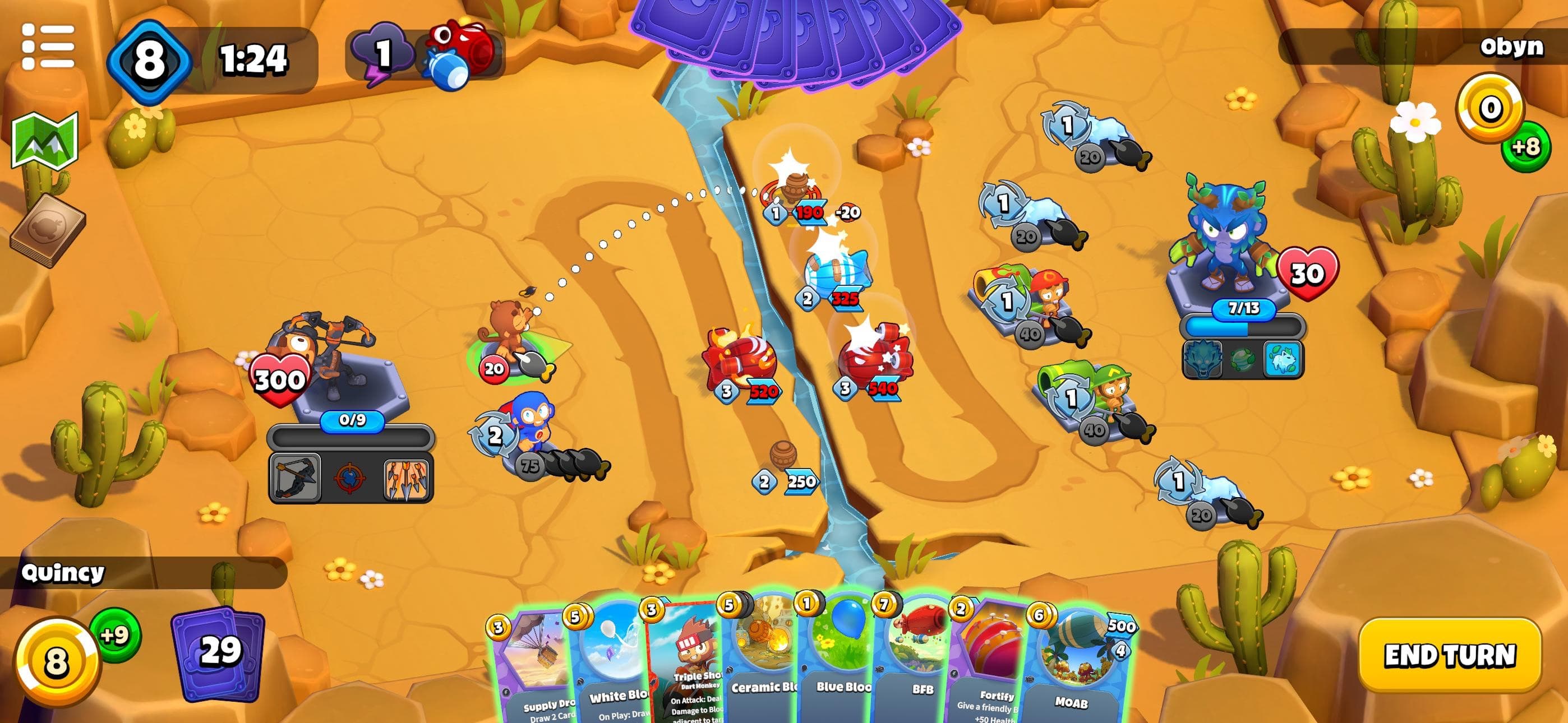 Bloons Card Storm screenshot 3 - screenshot