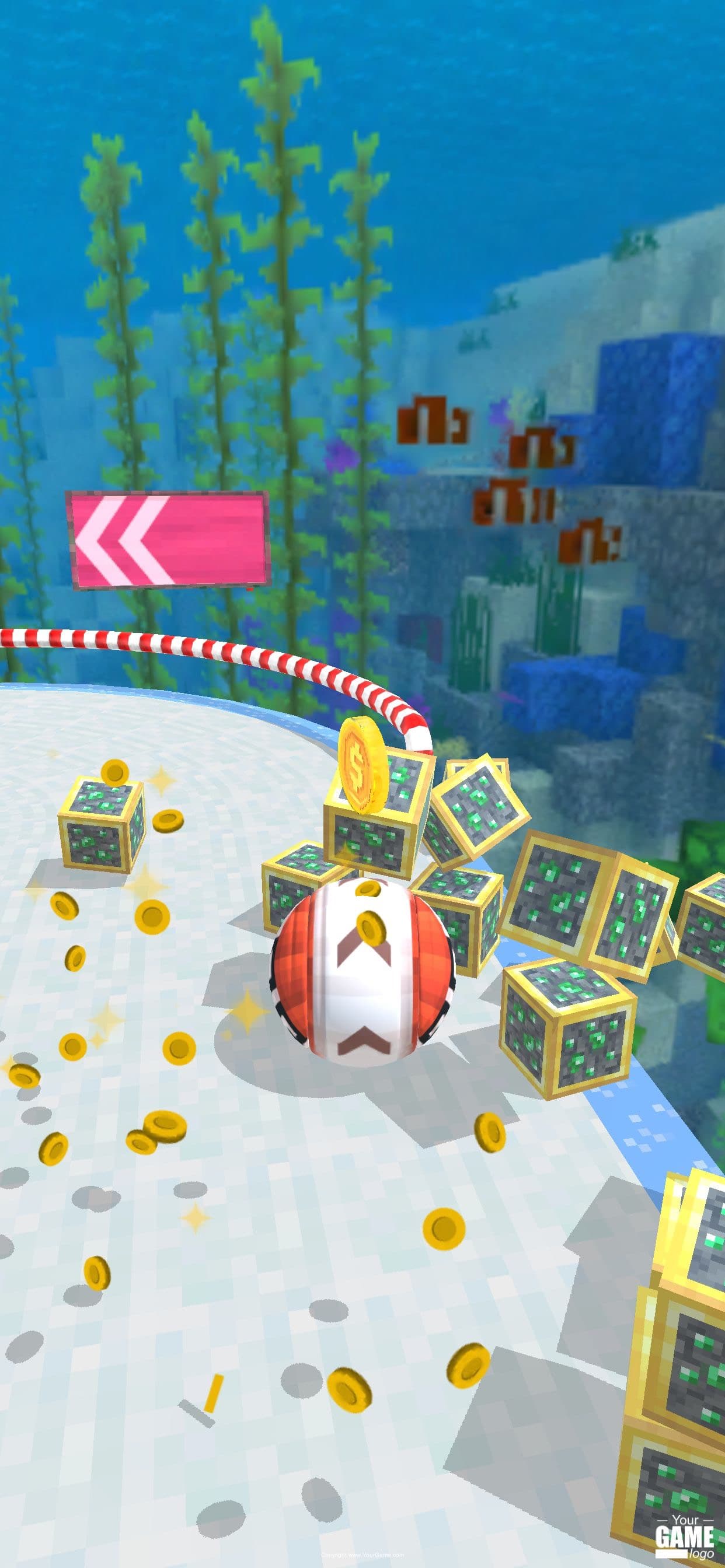 Fly Ball: Sky Parkour screenshot 3 - screenshot