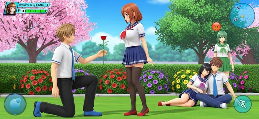 Anime Girl High School Life screenshot 4 - screenshot
