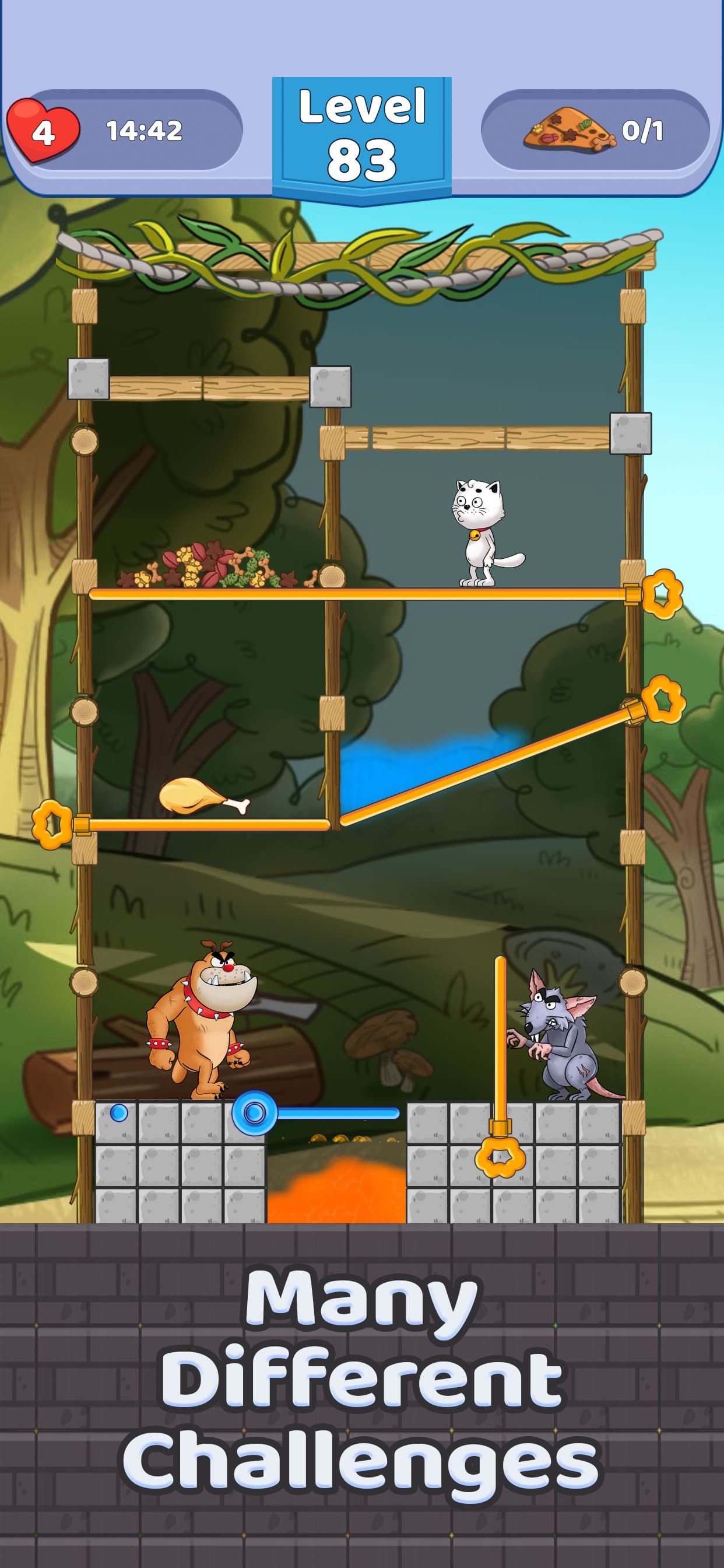 Cat Rescue - Pull The Pin screenshot 4 - screenshot