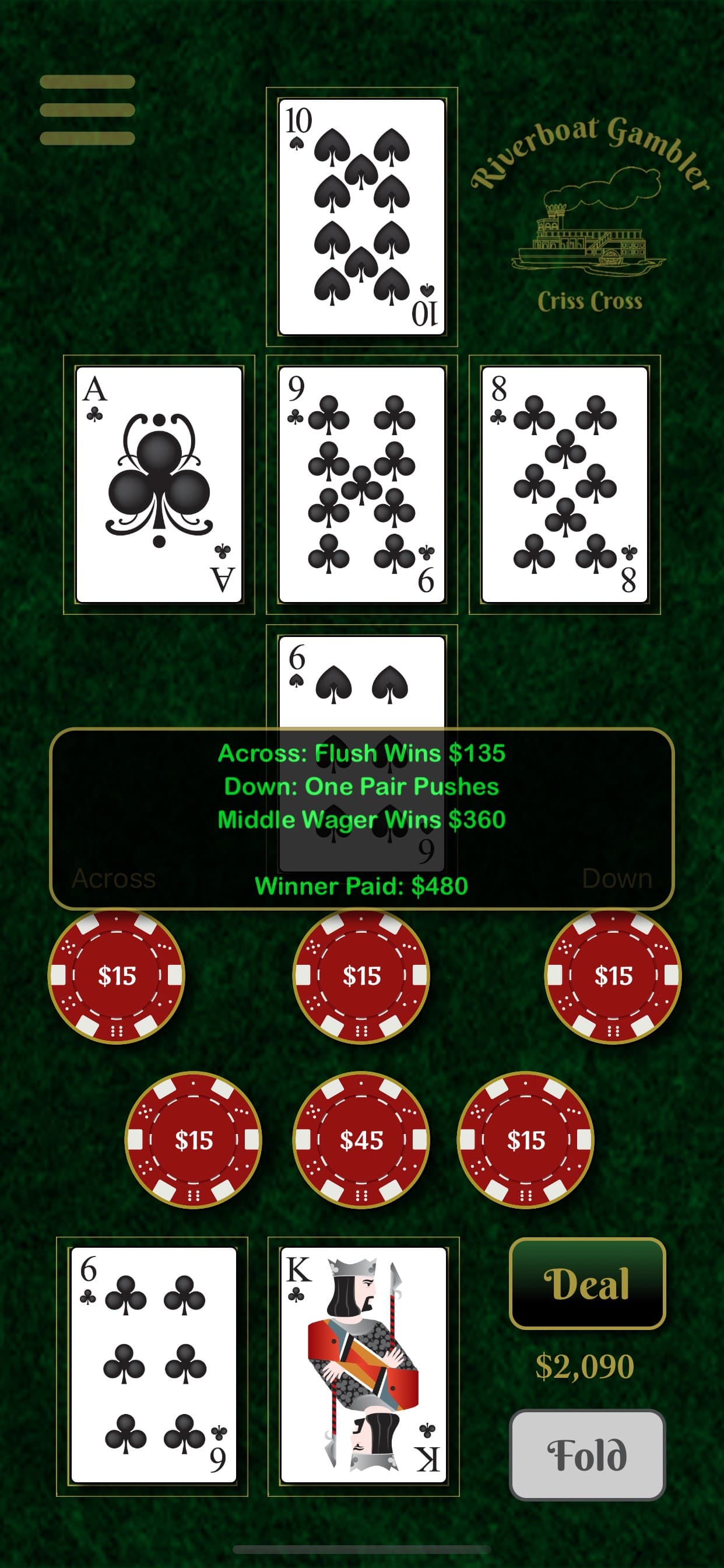 Riverboat Gambler screenshot 2 - screenshot