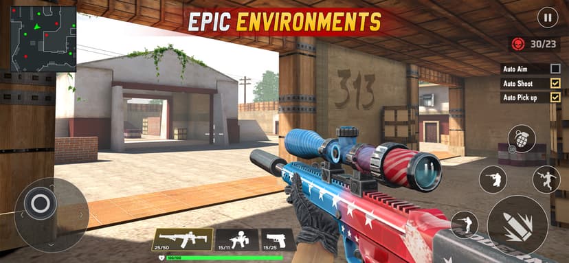 Commando Strike: Shooting Game screenshot 1 - screenshot