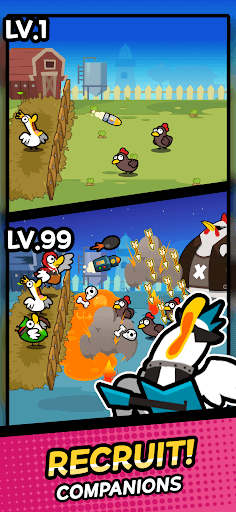 Duck vs Chicken : Idle Defense screenshot 8 - screenshot