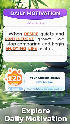Word Search: Daily Motivation screenshot 3 - screenshot