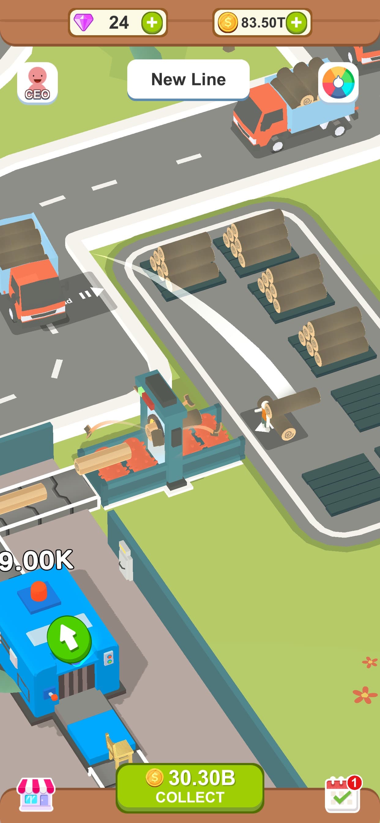 Aquatic Logging Factory screenshot 3 - screenshot