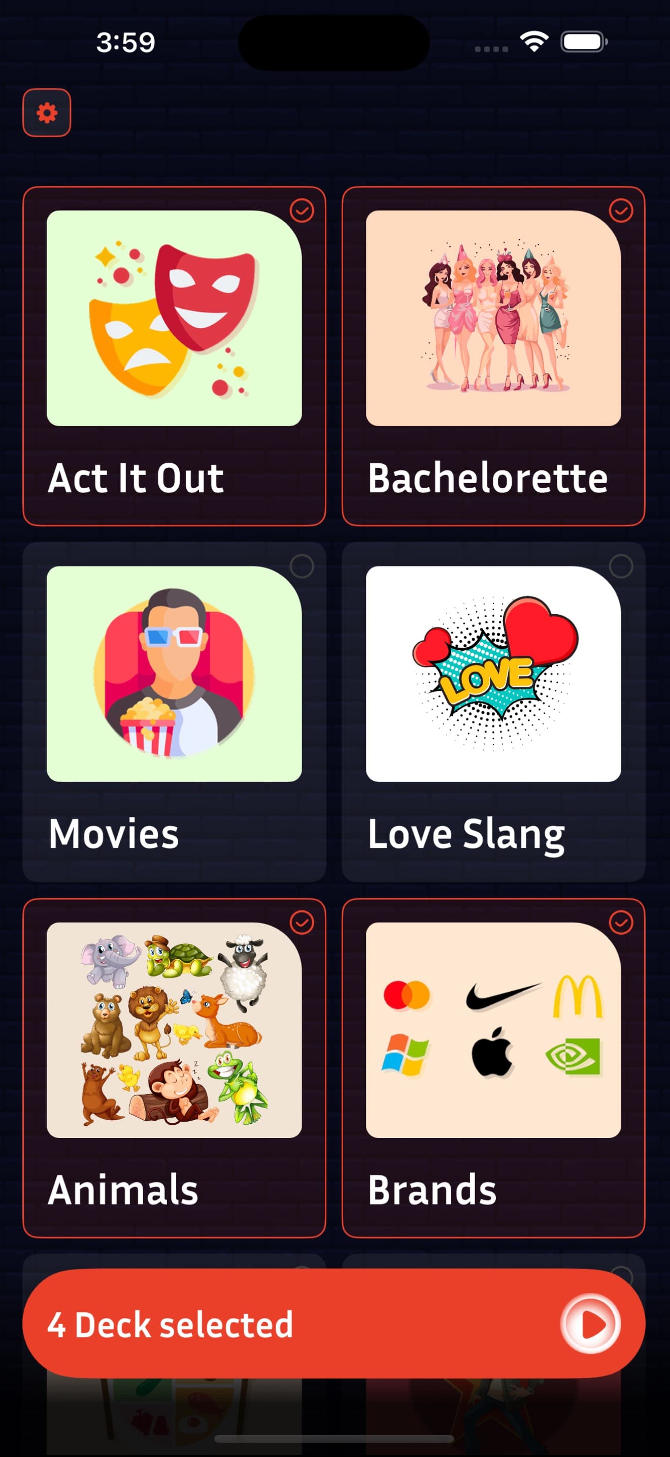 Charades Adults Game screenshot 3 - screenshot