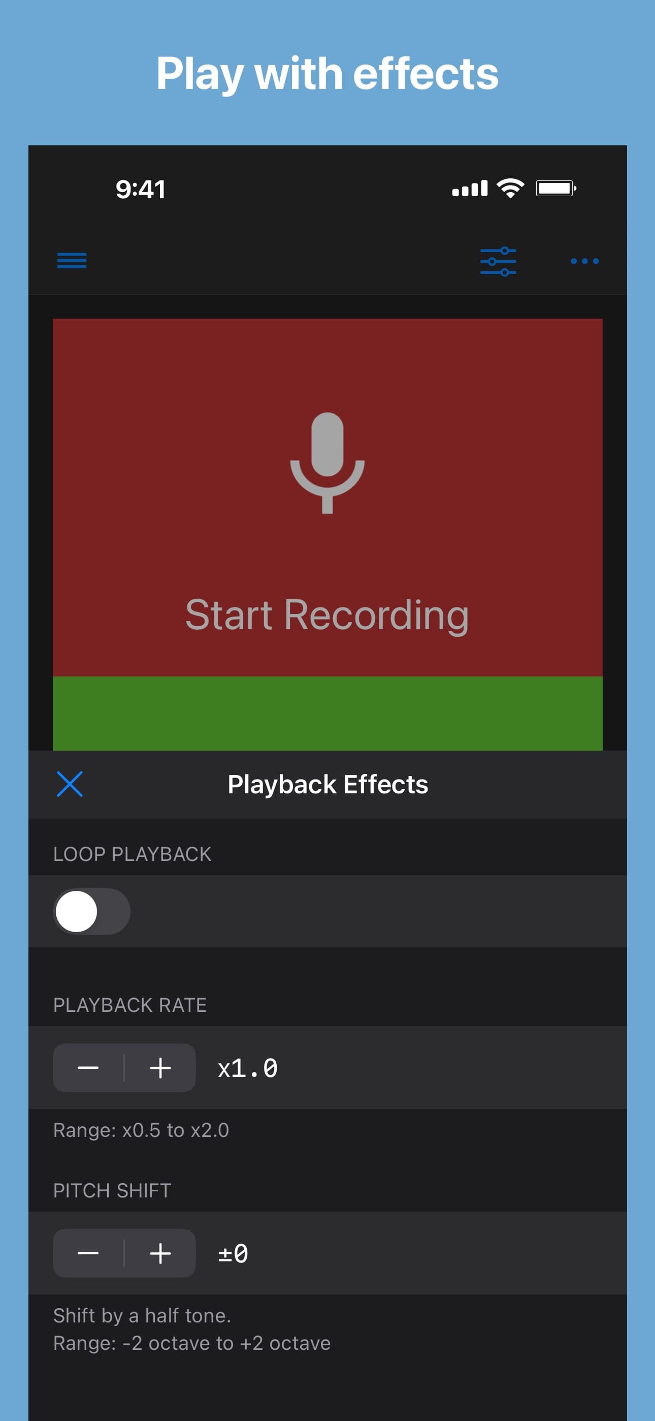 Reverse Audio screenshot 4 - screenshot