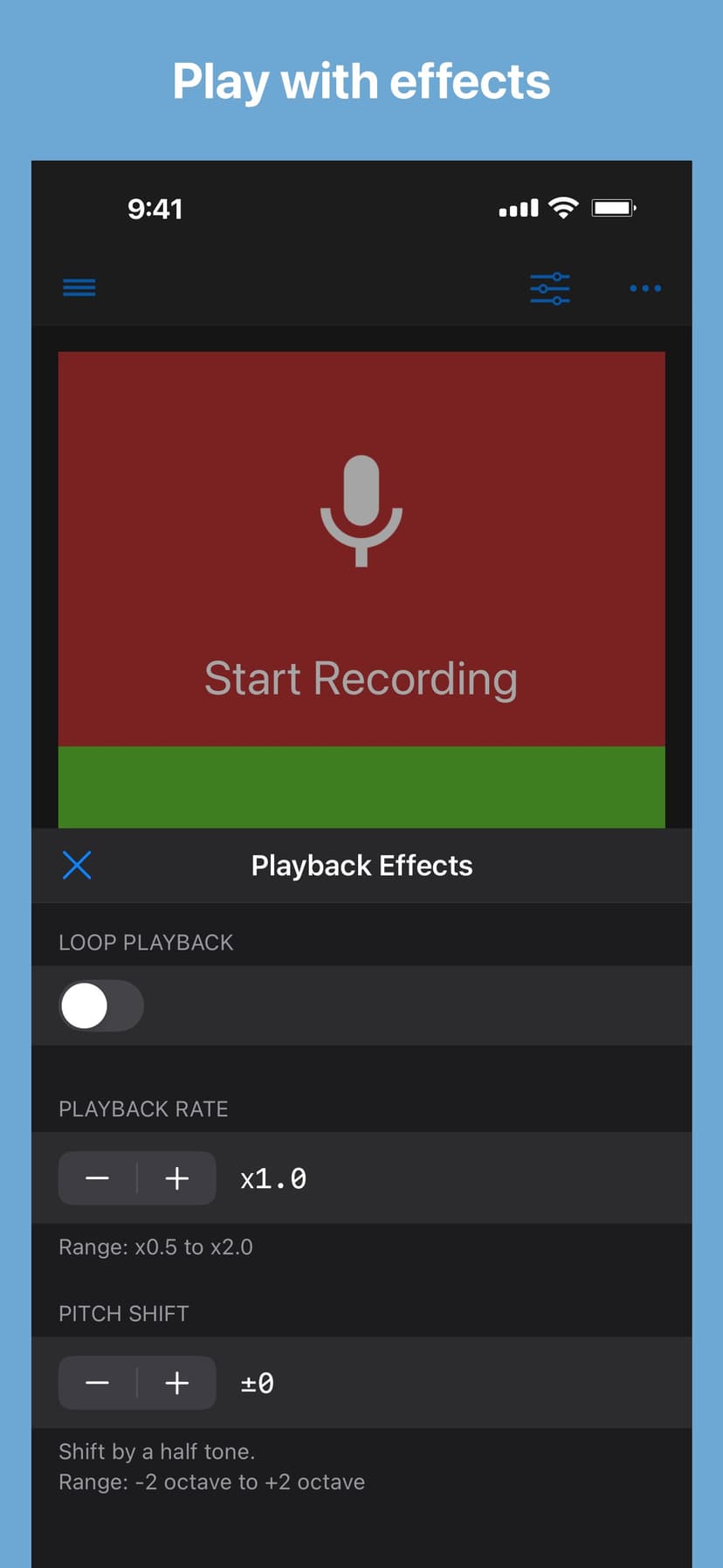 Reverse Audio screenshot 4 - screenshot