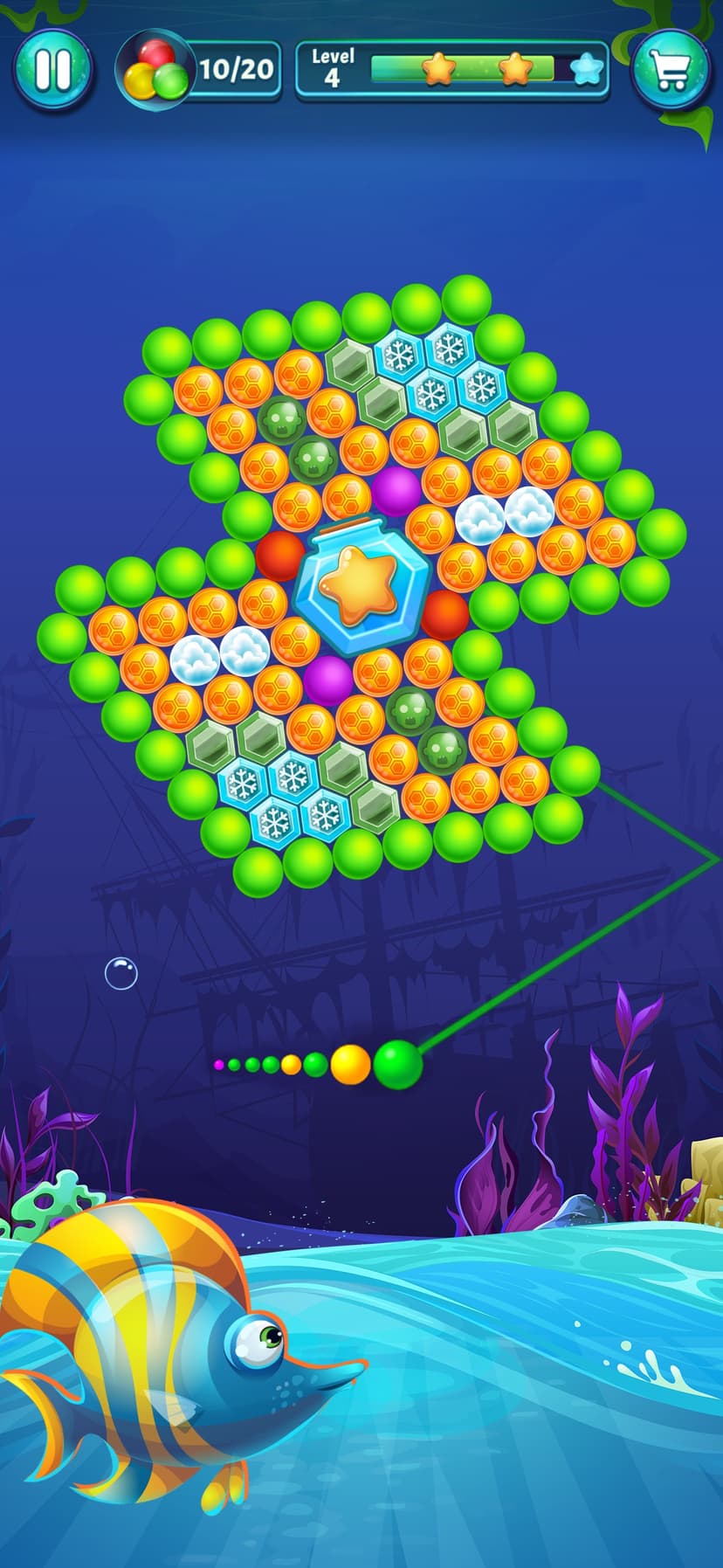 Spin Bubble ：Ball Shooter screenshot 1 - screenshot