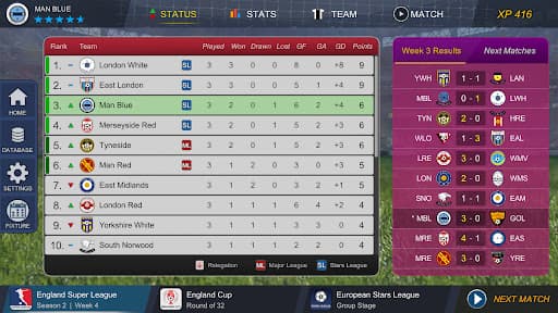 Pro League Soccer screenshot 8 - screenshot