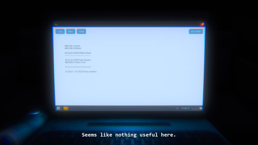 Null - screenshot