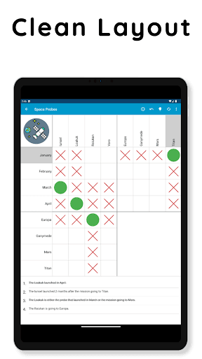 Logic Grid Puzzles: Brain Game screenshot 9 - screenshot