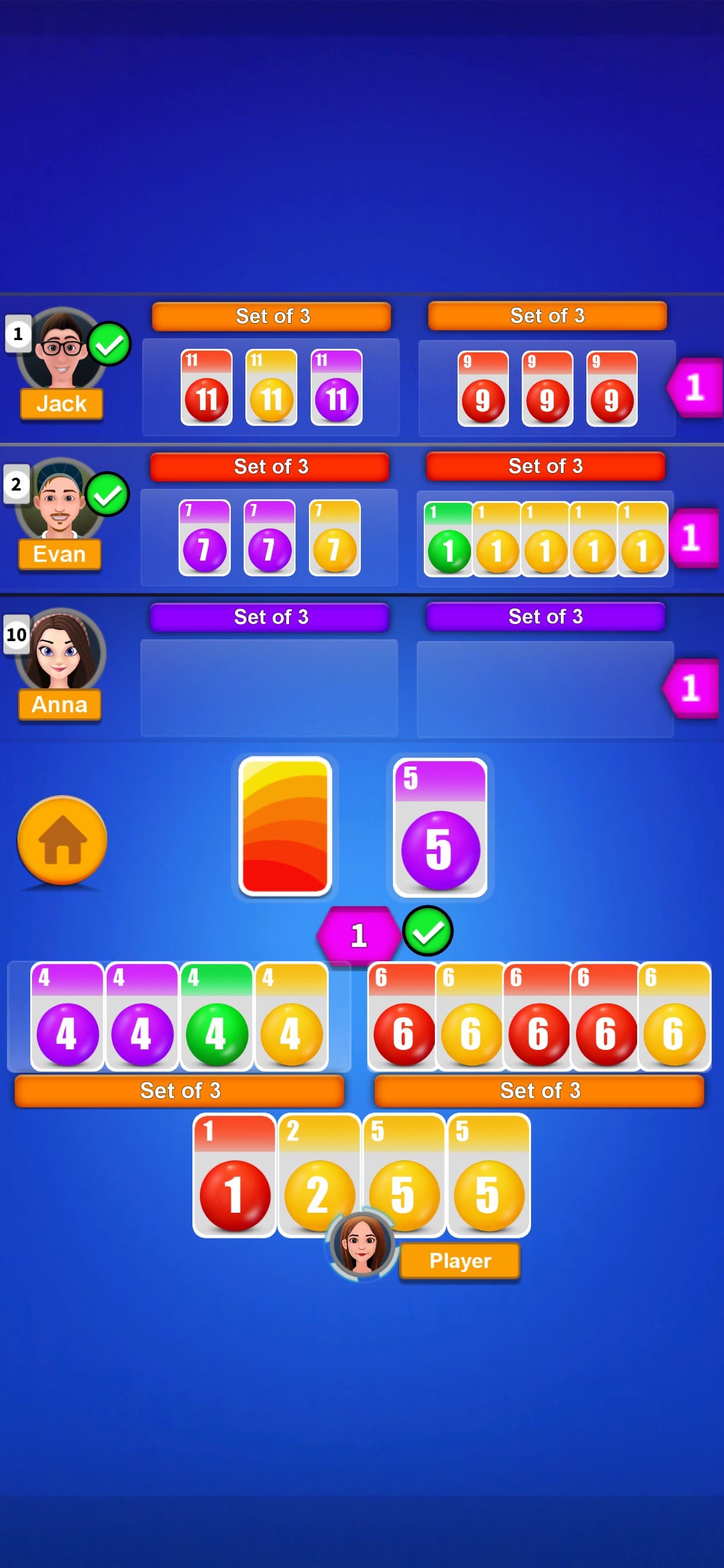 Phase rummy Classic card party screenshot 3 - screenshot