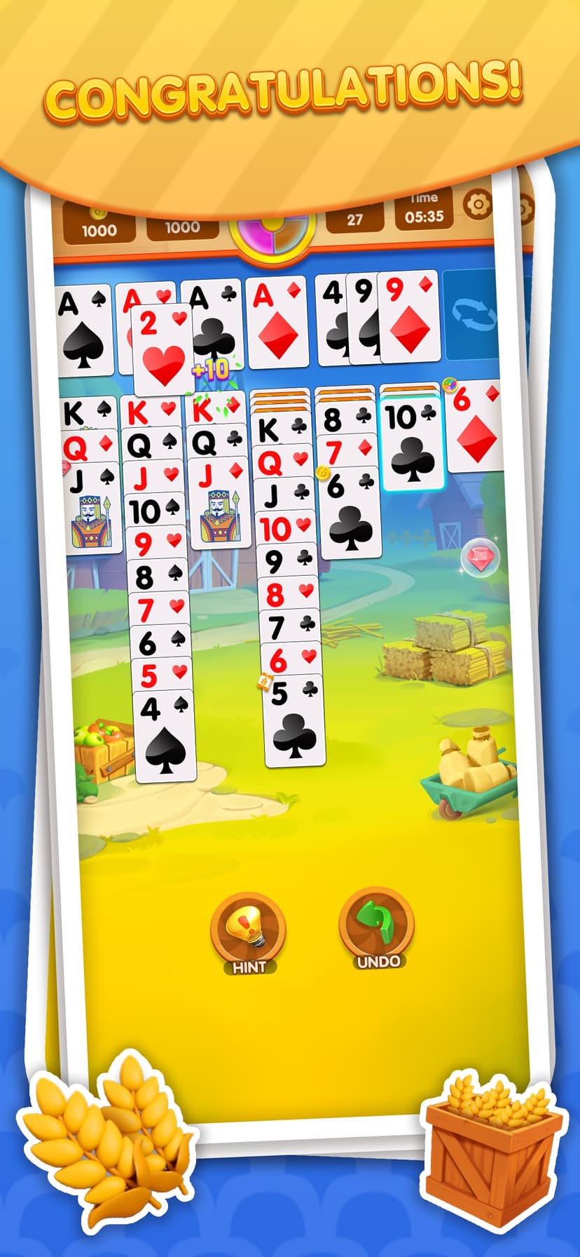 Solitaire Acres screenshot 1 - screenshot