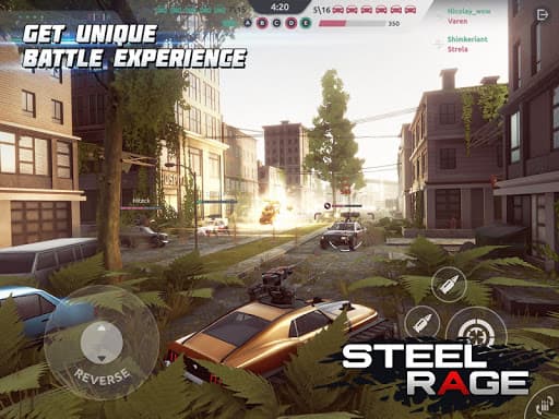 Steel Rage: Mech Cars PvP War screenshot 11 - screenshot