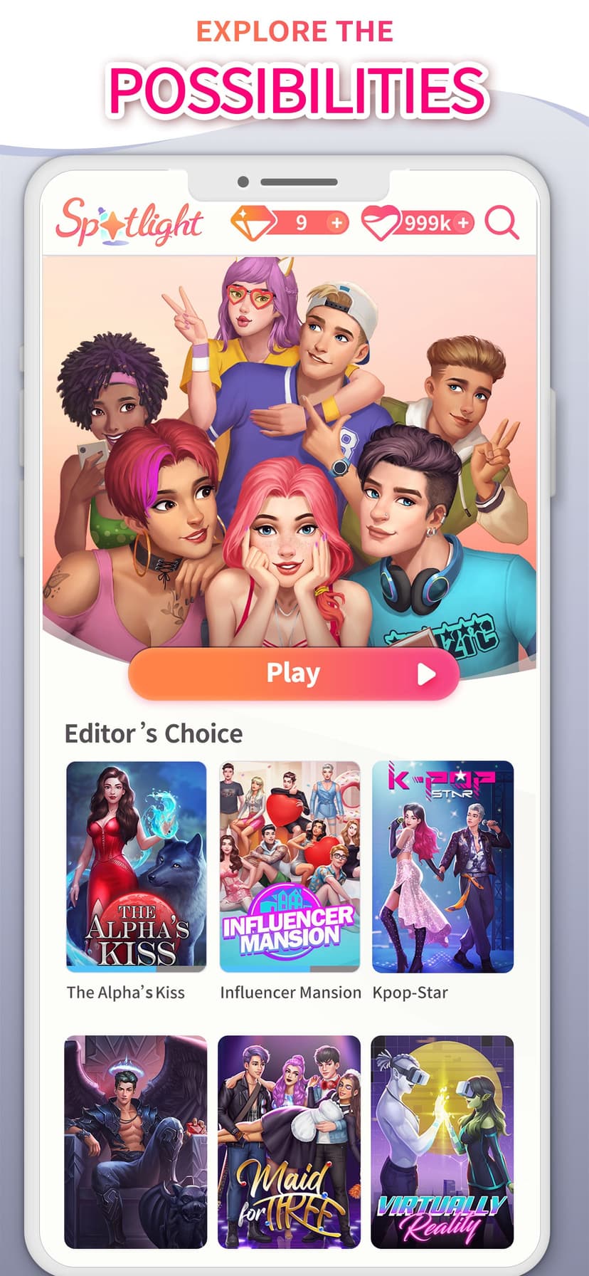 Spotlight: Choose Your Romance screenshot 5 - screenshot